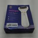 Amop Pedi Perfect Electric Callus Remover Foot File w/ Diamond Crystals, Pedicure Tool for Feet, Removes Hard & Dead Skin, Feet Scrubber & Buffer, Splashproof, w/ Extra Coarse Roller Head, 1 Count