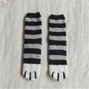 Cat Paw Socks for Women - Cute Warm Thick Winter Slipper Socks, Cozy Floor Sleep Socks for Women