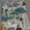 Rquite Dinosaurs Carseat Cover - Muslin Cotton Infant Car Seat Canopy, Breathable Baby Carrier Cover, Summer Stroller Sun Shade