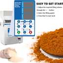 Powder Filling Machine, Powder Dispenser For Dry Powder, Flour, Coffee Powder, Glitter 110v60hz 200G