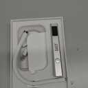 GAOY Cordless Nail Lamp with Stand, Mini Handheld UV Light with LCD Display for Gel Nails, Rechargeable USB Nail Dryer for Fast Curing, Silver