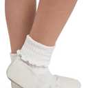 Capezio Womens Capezio Daisy Ballet Shoe (7.5 Wide, White)