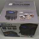 Nadex S540 Pro | Coin Counter, Sorter, and Wrapper | Sorts up to 300 Coins Per Minute | Comes with 48 Preformed Wrappers (Gray)