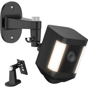 Adjustable Wall Mount for Spotlight Cam Plus/Pro (Battery) and Stick Up Cam/Pro (Battery), 360 Swivel Mounting Bracket for Indoor and Outdoor Use,Black
