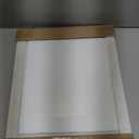 KAIWIN 100% Solid Wood White 11x14 Picture Frame 1 Pack Display Picture 8x10 with Mat, HD Glass Inside, Rustic Wooden Photo Frames for Wall Mounting