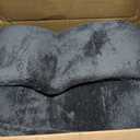 Large Area Rugs for Bedroom Living Room - 5x8 Feet Ultra Soft Dark Grey Rug Thickened with Memory-Foam, Solid Modern Minimalist Carpets for Home Decor, Non-Slip and Comfy Nursery Room Rugs