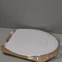 Bemis 1500EC 390 Lift-Off Wood Elongated Toilet Seat, Cotton White (Pack of 1)