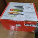 ZWILLING Fresh & Save 7-pc Vacuum Sealer Machine Starter Set, Sous Vide Bags, Meal prep, Airtight Food Storage Containers, Glass