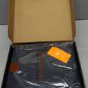 HENNCHEE Heated Hoodies for Men Women with 12V 16000mAh Battery Pack, Heated Pullover Unisex Hooded Heating Sweatshirt Jacket (Black, Large)