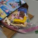 Pink Girls Seaside Beach Villa Friends Building Set Compatible with Lego Friends Construction Educational Toy for Adult Age 14 Up 822 PCS