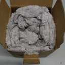 Kevin Textile 12x24 Inch Pillow Cover 1 Pack Boho Decorative Soft Striped Corduroy Lumbar Farmhouse Solid Color Accent Rectangle Cushion Case for Living Room Couch Sofa Bed, Light Grey