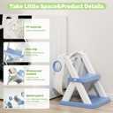 COOSEYA Toilet Seat, Potty Training Seat for Toddler, Upgraded 2-in-1 Potty Toilet Training for Boys and Girls, Waterproof Cushioned Mat with Non-slip Step Stool