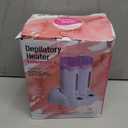 110V Roll On Wax Warmer for Hair Removal, Double Wax Roller Heater, Home Waxing Kit for Women and Men (Pink-2)