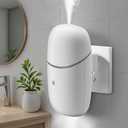 Plug in Waterless Diffuser, 500 Sq. Ft Coverage, Plug in Essential Oil Diffuser & Small Wall Diffuser with Low/High and Off Switch and Auto Night Light-10ML-1031HY