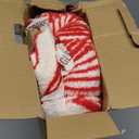 Snuggle Sac Red Heart Checkered Blanket for Women, Valentines Day Heart Blankets for Her Wife Girlfriend Mom, Super Soft Warm Fluffy Faux Fur Blanket for Couch Sofa Bed, Red Heart,50x60 inches