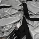 Kayme 6 Layers Car Cover Custom Fit for Tesla Model Y, Waterproof All Weather for Automobiles, Outdoor Full Car Cover Sun Rain UV Snow Protection.Silver