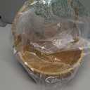 BESTOYARD Rattan Picnic Basket with Handle, 10X6 Inch Wicker Woven Storage Basket for Fruits, Vegetables, Snacks, Home Decor, Outdoor Use