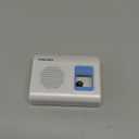 Portable Cassette Player Tape Recorder with Built-in Speaker,Microphone,Headphone Jack-, 4.57 x 3.54 x 1.38inch (white)