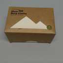 KeaBabies Organic Cotton Burp Cloths Baby Girl, Boy - 6-Pack Large Burping Clothes for Babies, Spit Up Rags, Super Soft & Absorbent Newborn Wash Towels, Gender Neutral, Non-Shrink (Stria, Terracotta)