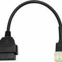 OBD2 OBDII 6 Pin 16 Pin Diagnostic Adapter Cable Compatible with KTM Moto