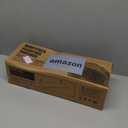 WOPITUES Wood Floating Shelves Set of 6, Shelves for Wall Decor, Farmhouse Shelf for Bedroom, Bathroom Storage Shelves, Book Shelves for Living Room - Rustic Brown (16.5 Inch)