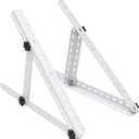 Solar Panel Mount, 16 in with Foldable Tilt Legs Adjustable Solar Panel Tilt Mount Brackets Set Installed on, Roof, Boat,Ieal for 180 200 300 400 Watt for Roof