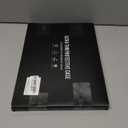 BlueSwan Matte Case for MacBook Pro 16 inch Case M5 2026-2021 M4 M3 M2 M1 Pro/Max, Compatible A3428 A3429 A3403 A3186 A2991 A2780 A2485, Hard Shell Protective Laptop Cover, Space Black Clear