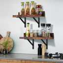 Heavy Duty Shelf Brackets - 8 Pcs Metal Wall Mount L Shaped Shelves Support Angle Brackets (7.87x4.72 inch)