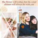 Best Friend Birthday Gifts for Women, Ideas Friendship Gifts for Women, Unique Wind Chimes for BFF, Soul Sister, Unique Outdoor Garden Decor for Female