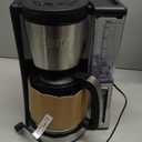 Ninja 12-Cup Programmable Coffee Brewer, 2 Brew Styles, Adjustable Warm Plate, 60oz Water Reservoir, Delay Brew - Black/Stainless Steel