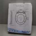 Round Toilet Seat 16.5" - Soft Close, Durable PP Toilet Lid, Easy Installation & Removal, Fits Most Toilet Bowl Seat (Round 16.5'')