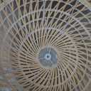 Arturesthome Boho Wicker Chandelier,W 15.7"*H 18" Rustic Rattan Basket Pendant Light Fixture Coastal,Farmhouse Hanging Lighting for Dining Table Kitchen Island Bedroom