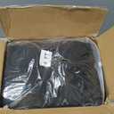 Black Spandex Table Covers for 6 Foot Tables - 6 FT Universal Rectangular Fitted Stretch Tablecloth Protector, Washable and Wrinkle Resistant, Perfect for Trade Shows, Wedding, Party