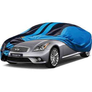 Car Cover Waterproof Custom Fit Infiniti G35/G372002-2025, Full Exterior Cover for Automobiles Lightweight Resistant Outdoor Sun UV Rain Dust Snow Wind Protection. (black)