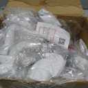 homdiy 3 inch Cabinet Handles 25 Pack Brushed Nickel Cabinet Pulls Arch Drawer Hardware Modern Dresser Pulls for Kitchen Bathroom Cupboard, Zinc Alloy (3in hole centers)