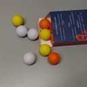 D-Xam Foam Golf Balls Bulk Practice Golf Ball Soft Multicolor, Yellow, White or Orange | Long Lasting & Realistic Feel | Limited Flight Use Indoors Outdoors Backyard Training