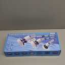 Electric Spin Scrubber, Rechargeable with Upgraded Battery & Extended Runtime, IPX7 Cleaning Brush, 3000mAh Battery 7 Brush Heads 2-Speed Adjustable Long Handle for Bathroom & Tile Floor Cleaning