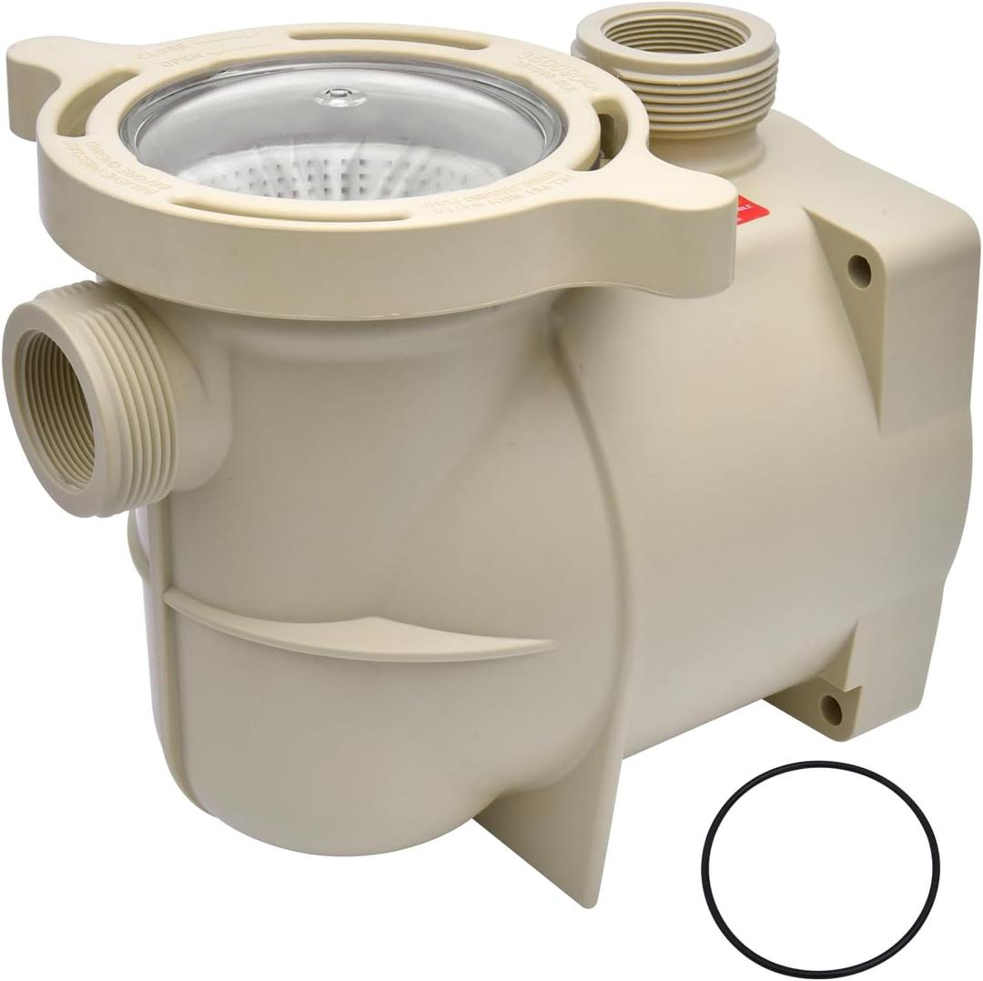 350089 Volute Replacement Housing & 350090 Pump Lid Compatible with Pentair Inground Pool and Spa Pump, SuperFlo VS Volute 1.5HP EC-342001, VST 342002, 1.1THP 348190 115/208-230V, 1HP EC-348190