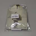 Grace Yonks Christmas Tissue Box Cover Square, Santa Walking in Snow Design Cube Case for Facial Tissues, 5.2" PU Leather. (105)