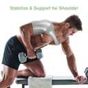 BESPORTBLE 1pc Fitness Right Left Shoulder Support Brace Adjustable Strap Fitness Shoulder Strap