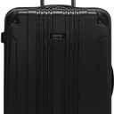 Kenneth Cole REACTION Out of Bounds Lightweight Hardshell 4-Wheel Spinner Luggage, Midnight Black, 28-Inch Checked