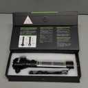 Rechargeable Solar Powered Flashlight, Multi Function LED Tactical Flashlight with Glass Breaker, Seatbelt Cutter, Alarm and Phone Charger,Powerful Handheld Flashlights for Emergencies Camping