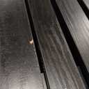 LITTLE TREE 63-Inch Home Bar Table, 2-Tier Storage Shelf Mini Bar Unit, Kitchen Pub Table, Small Indoor Bar Counter, Black