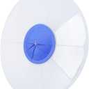 ‌Silicone Splatter Cover for Mixing Bowls, Transparent Splatter Screen Cooking Guard Kitchen Tool for Eggs, Batter(29.8cm Diameter)