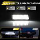 2 PCS LED License Plate Lights Compatible with Dodge RAM 1500 2019 2020 2021 2022 (NOT Compatible with Classic Models), [CAN-bus Error-Free Design] Rear Bumper Tag Lamps