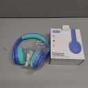 JoySpark Kids Bluetooth Headphones, Lightweight Wireless Headphones for Kids, 85/94dB Volume Limited, 60 Hours Playtime, Bluetooth 5.3, Over-Ear Toddler Headsets with Built-in Mic-Blue