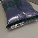 Indigo Navy Pleated Linen Blackout Curtains 90 Inches Long for Bedroom Living Room Pinch Pleat Black Out Thermal Insulated Ring Hooks Back Tab Room Darkening Drapes Dark Blue Curtains with Liner (40"W x 90"L (Pack of 2))