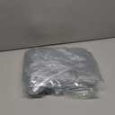 Klmnop Clear Round Fitted Vinyl Tablecloth, Fits 48 Inch Round Table, Elastic Edged Plastic Tablecloth, Waterproof Oil-Proof Table Cover(Clear)