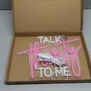 Talk Thirty To Me Neon Sign30th Birthday Decorations30th Birthday Decorations 30th Birthday Neon Signs Thirty Birthday Gifts For Him Her USB Neon Sign for Birthday Anniversary