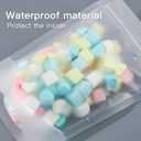 FireKylin 100 Pcs Resealable Bags,7.1" x 10.2" Matte Stand Up Zipper Bags for Packaging Products, Herbs, Snacks, Tea, Spices, Pet Food and Soaps